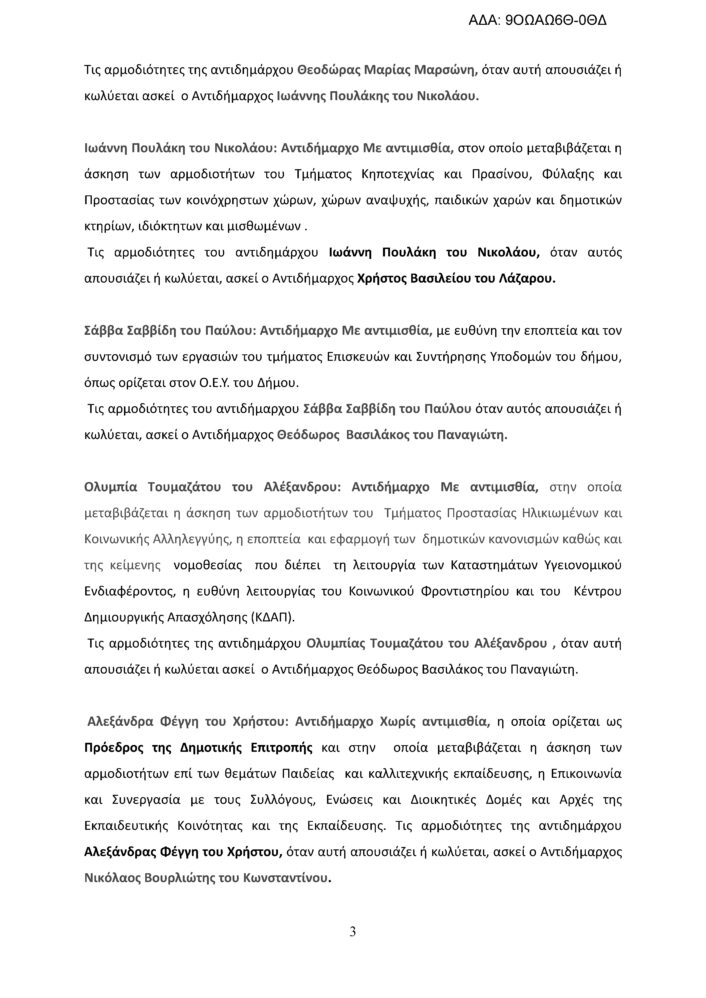 ΑΠΟΦΑΣΗ ΔΗΜΑΡΧΟΥ 189 2026 ΟΡΙΣΜΟΣ ΑΝΤΙΔΗΜΑΡΧΩΝ ΕΝΤΕΤΑΛΜΕΝΩΝ ΣΥΜΒΟΥΛΩΝ IoynioΣ 2026 9ΟΩΑΩ6Θ 0ΘΔ Page 3 706x998
